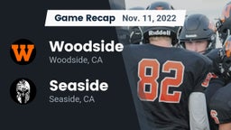 Recap: Woodside  vs. Seaside  2022