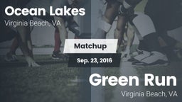 Matchup: Ocean Lakes High vs. Green Run  2016