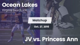 Matchup: Ocean Lakes High vs. JV vs. Princess Ann 2016
