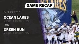 Recap: Ocean Lakes  vs. Green Run  2016