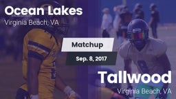 Matchup: Ocean Lakes High vs. Tallwood  2017