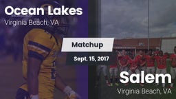 Matchup: Ocean Lakes High vs. Salem  2017