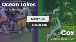 Matchup: Ocean Lakes High vs. Cox  2017