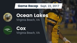 Recap: Ocean Lakes  vs. Cox  2017