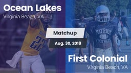 Matchup: Ocean Lakes High vs. First Colonial  2018