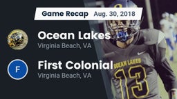Recap: Ocean Lakes  vs. First Colonial  2018