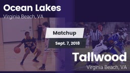 Matchup: Ocean Lakes High vs. Tallwood  2018