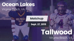 Matchup: Ocean Lakes High vs. Tallwood  2019