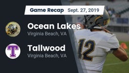 Recap: Ocean Lakes  vs. Tallwood  2019