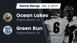 Recap: Ocean Lakes  vs. Green Run  2019