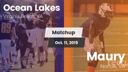 Matchup: Ocean Lakes High vs. Maury  2019