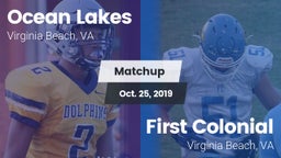 Matchup: Ocean Lakes High vs. First Colonial  2019