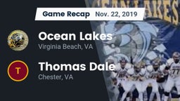 Recap: Ocean Lakes  vs. Thomas Dale  2019