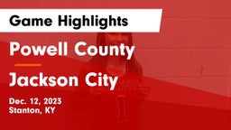 Powell County  vs Jackson City Game Highlights - Dec. 12, 2023