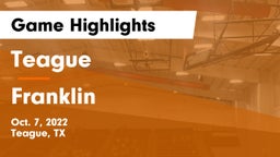 Teague  vs Franklin  Game Highlights - Oct. 7, 2022