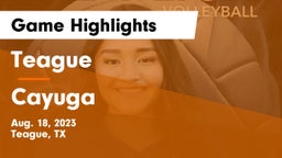 Teague  vs Cayuga  Game Highlights - Aug. 18, 2023