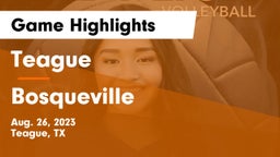 Teague  vs Bosqueville  Game Highlights - Aug. 26, 2023