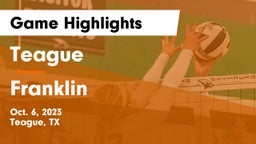 Teague  vs Franklin  Game Highlights - Oct. 6, 2023