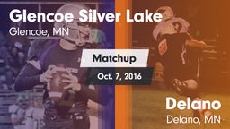 Matchup: Glencoe Silver Lake vs. Delano  2016