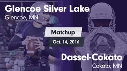 Matchup: Glencoe Silver Lake vs. Dassel-Cokato  2016