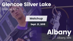Matchup: Glencoe Silver Lake vs. Albany  2018