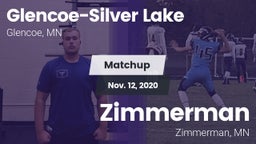 Matchup: Glencoe Silver Lake vs. Zimmerman  2020