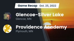 Recap: Glencoe-Silver Lake  vs. Providence Academy 2022