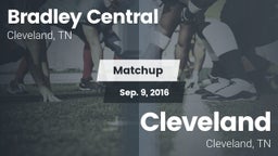 Matchup: Bradley Central vs. Cleveland  2016