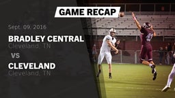 Recap: Bradley Central  vs. Cleveland  2016
