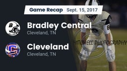 Recap: Bradley Central  vs. Cleveland  2017