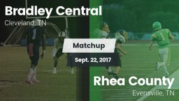 Matchup: Bradley Central vs. Rhea County  2017