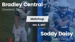 Matchup: Bradley Central vs. Soddy Daisy  2017
