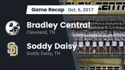 Recap: Bradley Central  vs. Soddy Daisy  2017