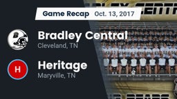 Recap: Bradley Central  vs. Heritage  2017