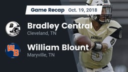 Recap: Bradley Central  vs. William Blount  2018