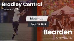 Matchup: Bradley Central vs. Bearden  2019