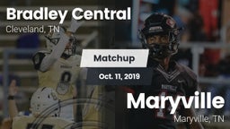 Matchup: Bradley Central vs. Maryville  2019