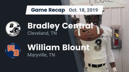 Recap: Bradley Central  vs. William Blount  2019