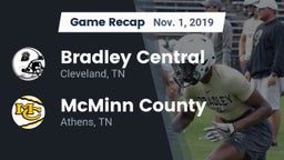 Recap: Bradley Central  vs. McMinn County  2019