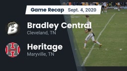 Recap: Bradley Central  vs. Heritage  2020