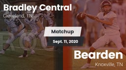Matchup: Bradley Central vs. Bearden  2020