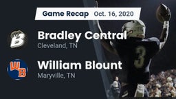 Recap: Bradley Central  vs. William Blount  2020