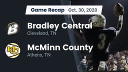 Recap: Bradley Central  vs. McMinn County  2020