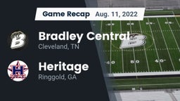 Recap: Bradley Central  vs. Heritage  2022