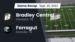 Recap: Bradley Central  vs. Farragut  2023
