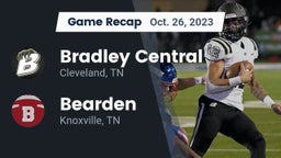 Recap: Bradley Central  vs. Bearden  2023
