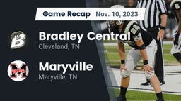 Recap: Bradley Central  vs. Maryville  2023