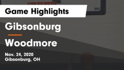 Gibsonburg  vs Woodmore  Game Highlights - Nov. 24, 2020