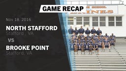 Recap: North Stafford   vs. Brooke Point  2016