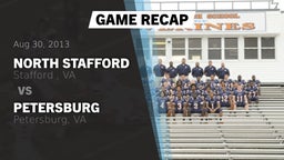 Recap: North Stafford   vs. Petersburg  2013